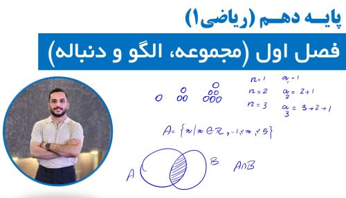 آموزش فصل 1 (مجموعه، الگو و دنباله)